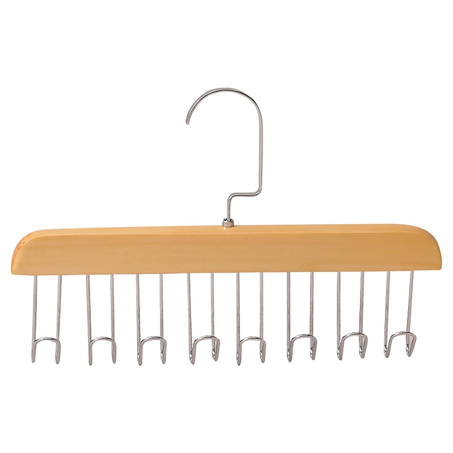 Perchero de Madera con 8 ganchos - 2 piezas