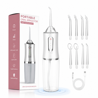 Irrigador Bucal Limpiador Dientes Eléctrico