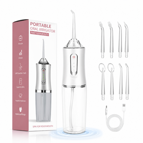 Irrigador Bucal Limpiador Dientes Eléctrico