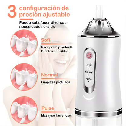 Irrigador Bucal Limpiador Dientes Eléctrico